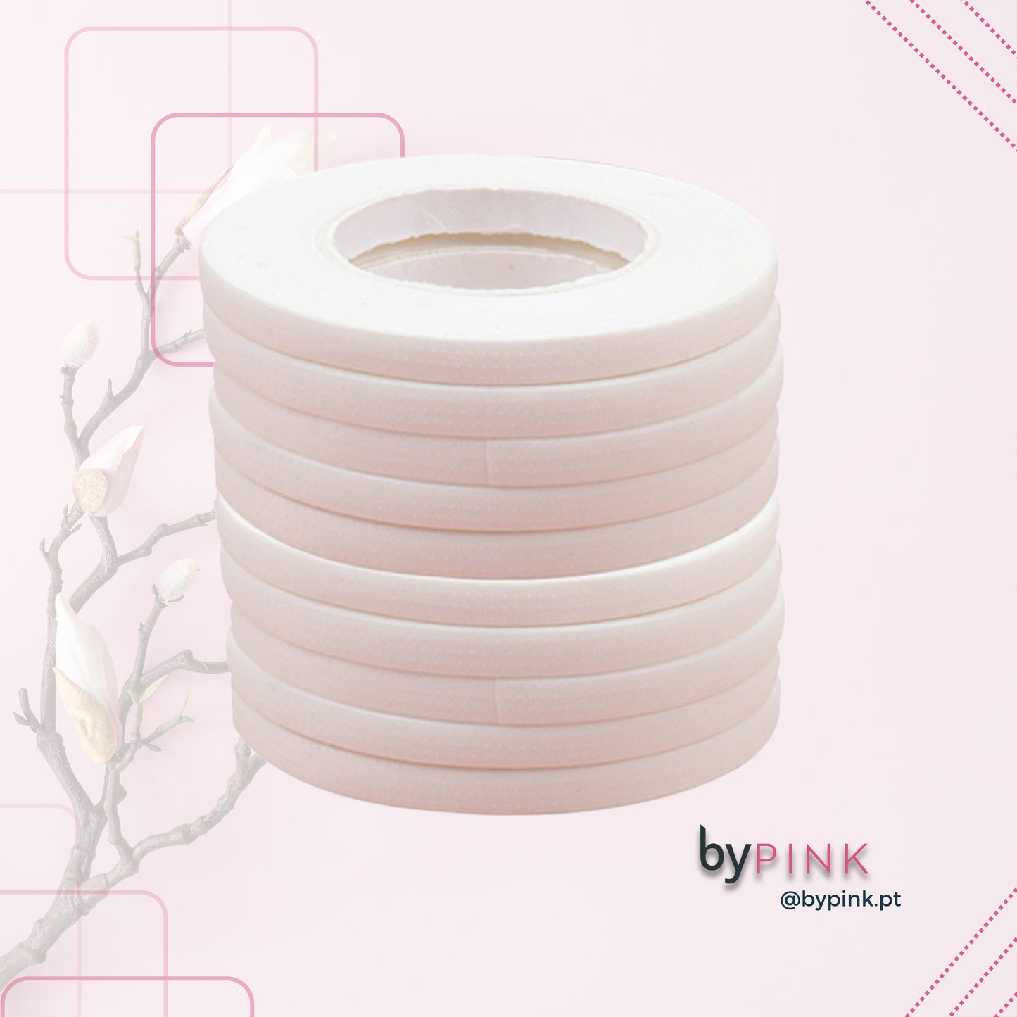 Fita micropore fina 0.5cm