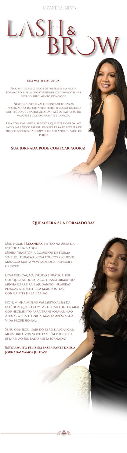 Formação em Lash Lifting & Brow Lamination – Do Zero ao Avançado