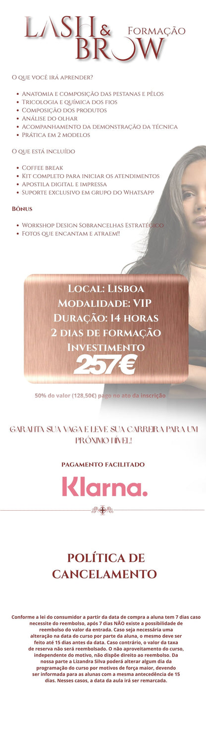 Formação em Lash Lifting & Brow Lamination – Do Zero ao Avançado