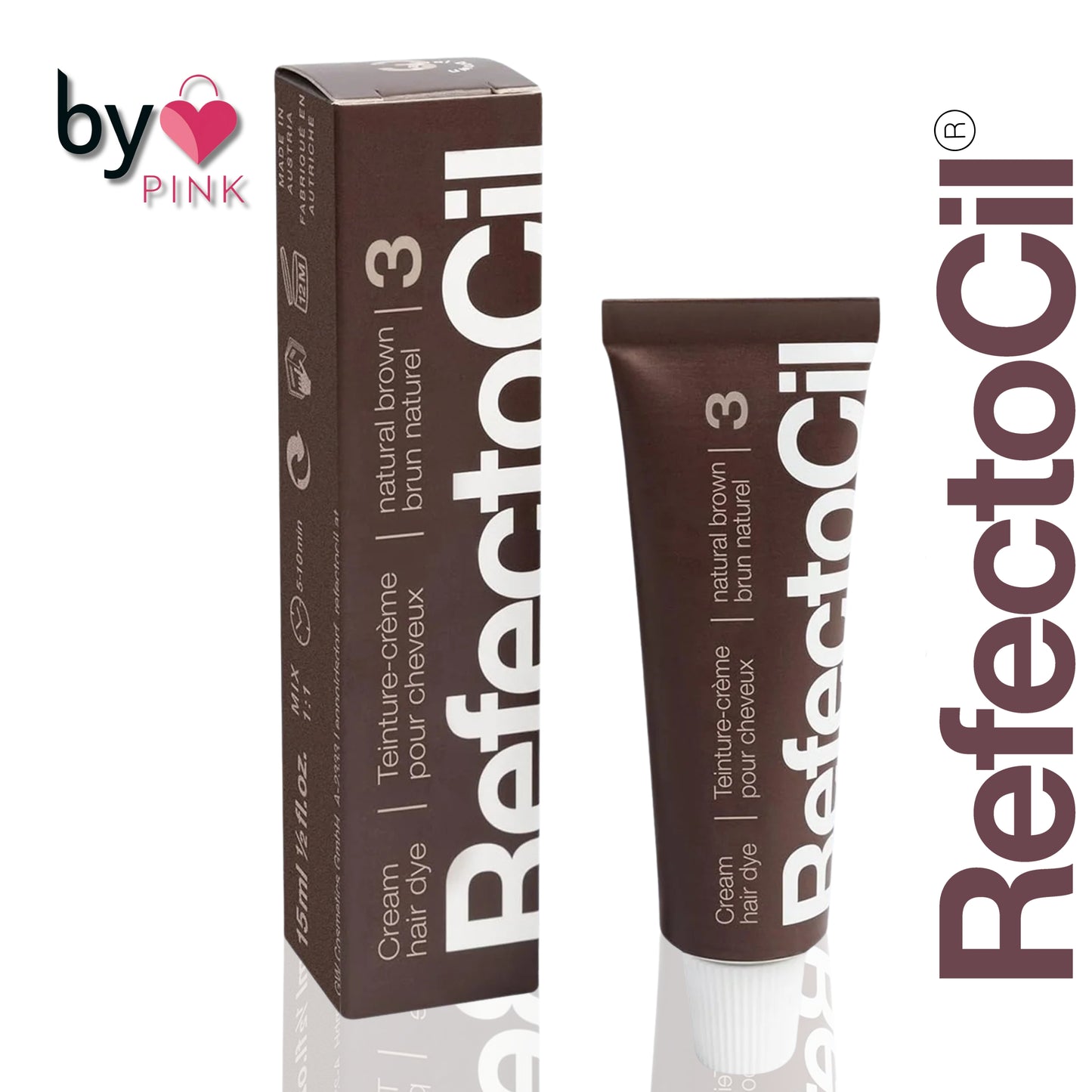 RefectoCil Natural Brown Nº 3 (Castanho) Tintura