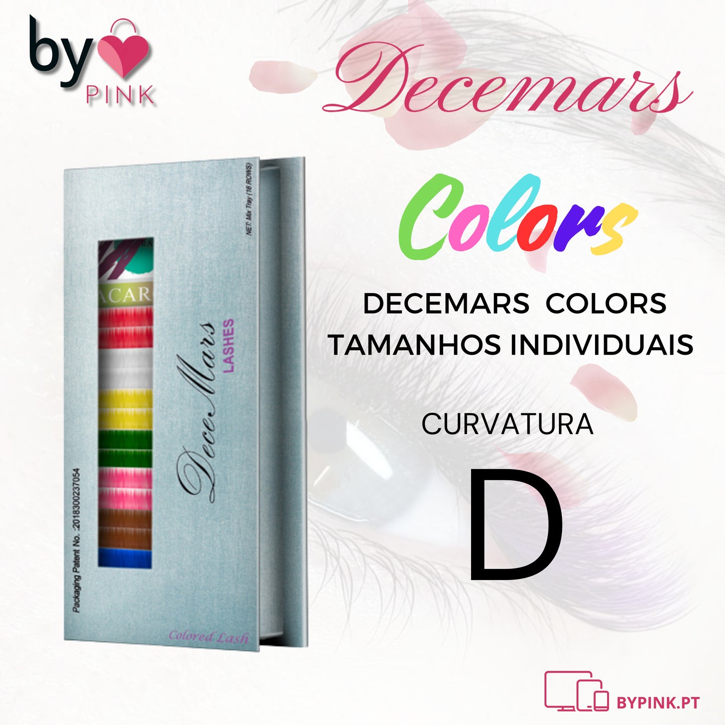 DeceMars Colors Tamanhos Individuais Curvatura D